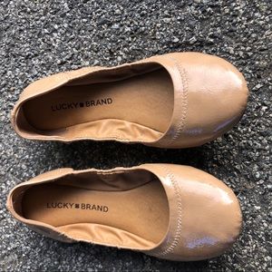 Lucky Brand Nude Flats